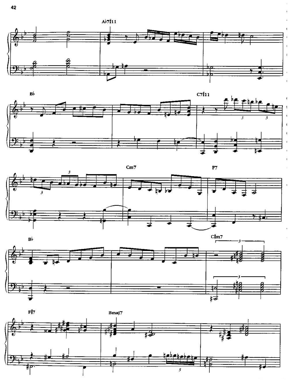 CHEROKEE钢琴曲谱（图10）