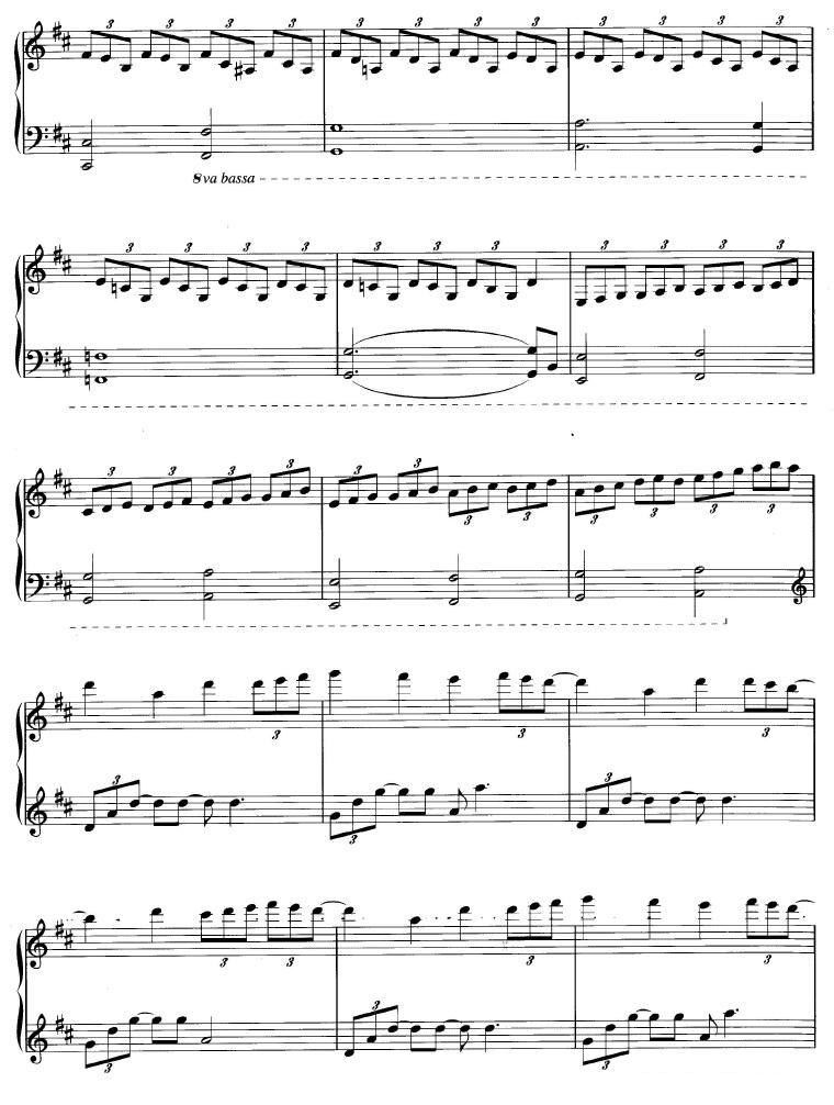 Prelude To The Dance钢琴曲谱（图4）