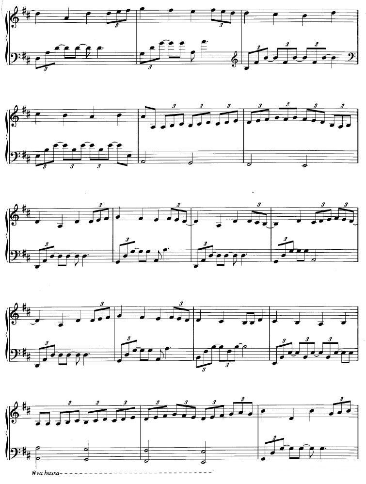 Prelude To The Dance钢琴曲谱（图2）