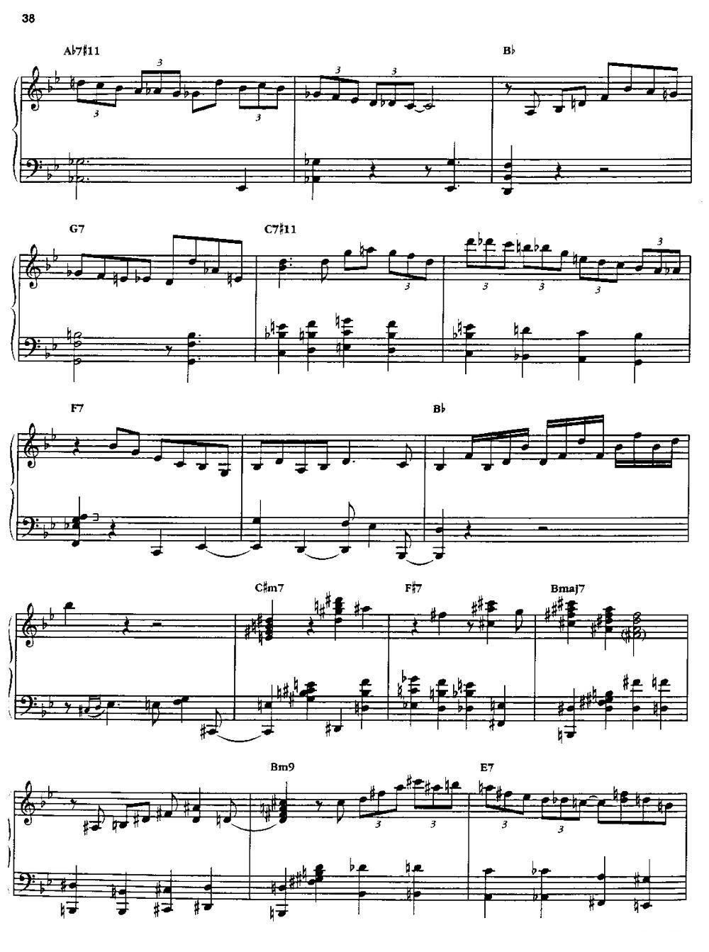 CHEROKEE钢琴曲谱（图6）
