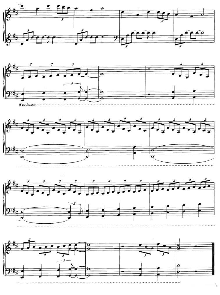 Prelude To The Dance钢琴曲谱（图5）