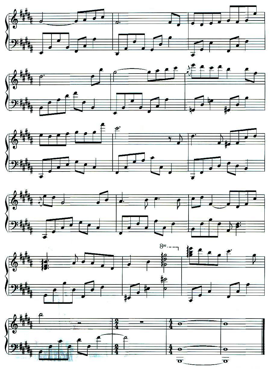 回忆的温度钢琴曲谱（图3）