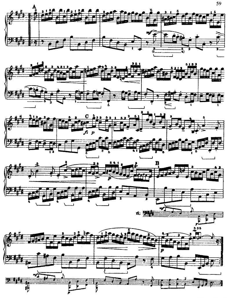 第六组曲：F大调·阿勒芒德钢琴曲谱（图2）
