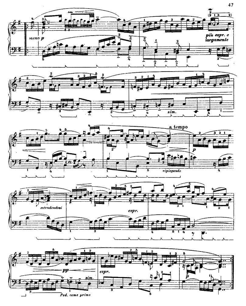 第五组曲：G大调·阿勒芒德钢琴曲谱（图2）