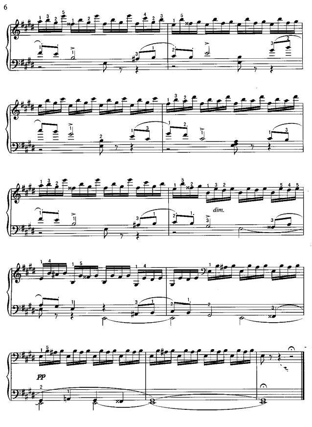 三驾马车之旅（选自《四季》）钢琴曲谱（图6）
