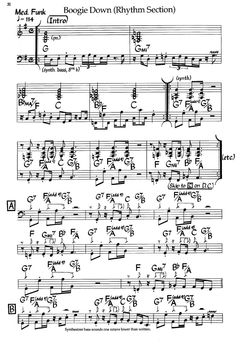 Boogie Down（爵士钢琴曲）钢琴曲谱（图3）