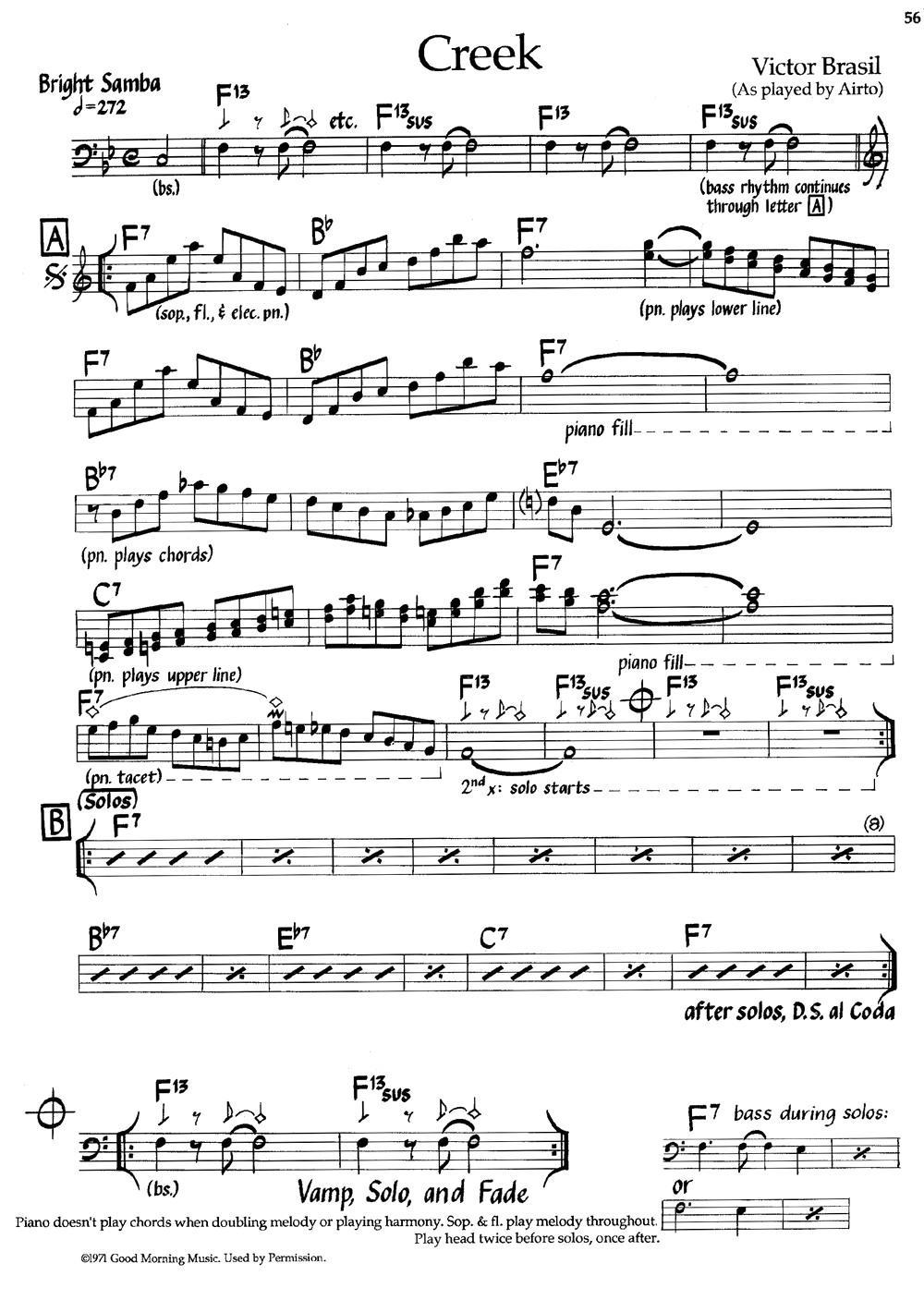 Creek（爵士钢琴曲）钢琴曲谱（图1）