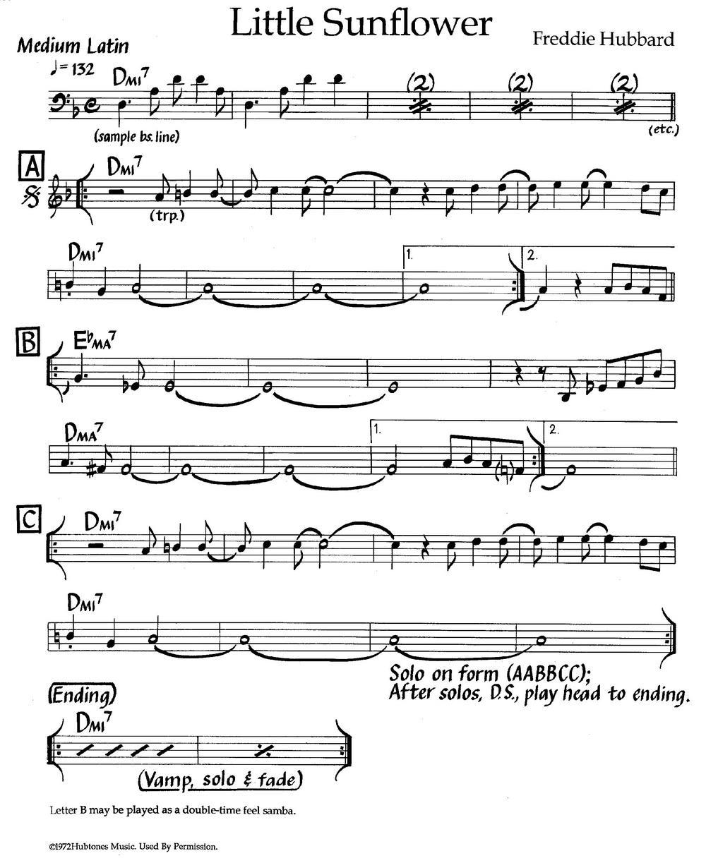 Little Sunflower（爵士钢琴曲）钢琴曲谱（图1）