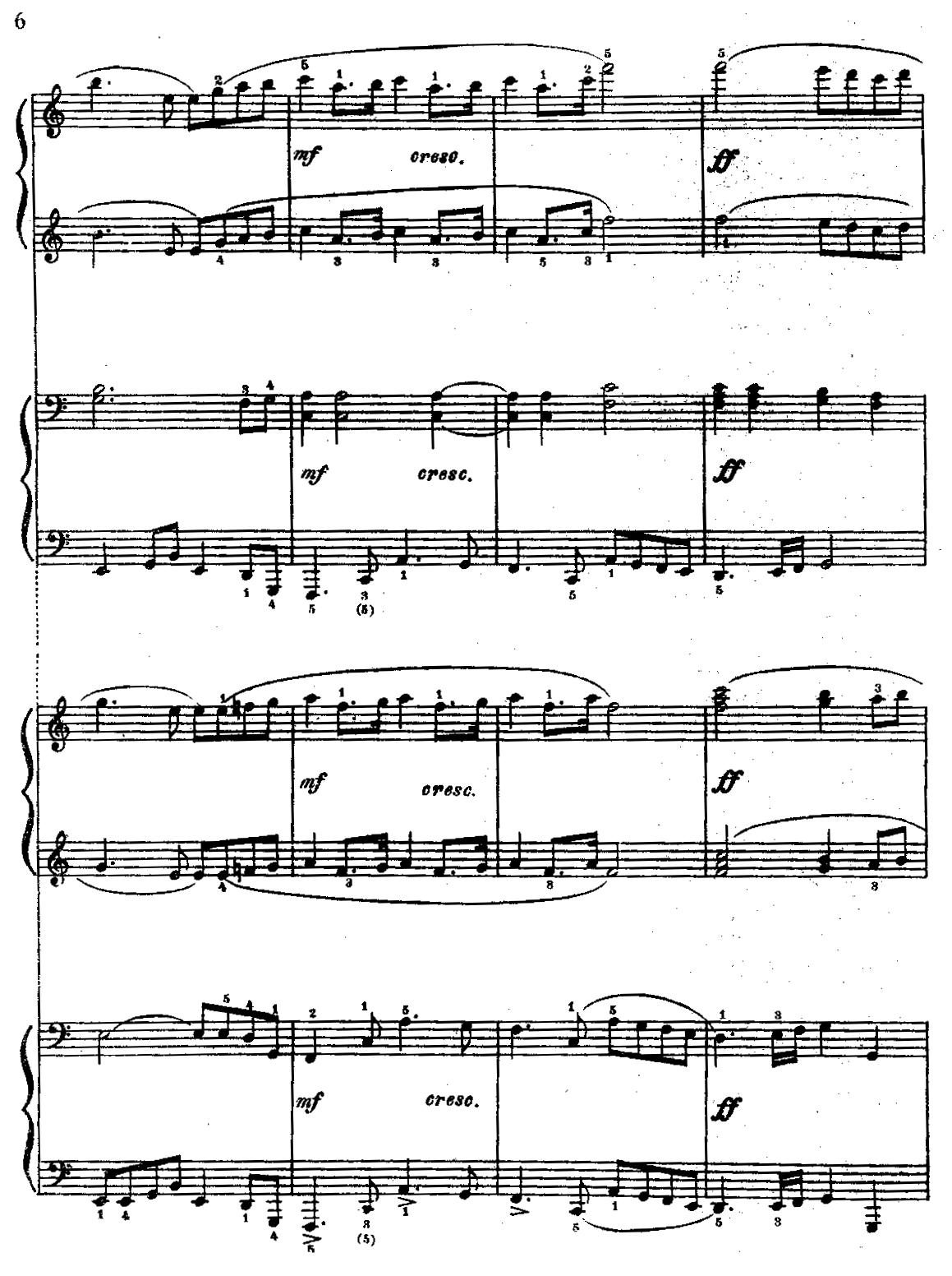 苏联国歌（四重奏）钢琴曲谱（图4）