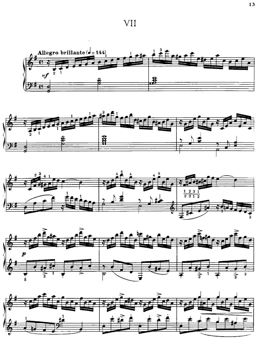 20 Petites Etudes, Op.91（20首小型练习曲）（7）钢琴曲谱（图1）