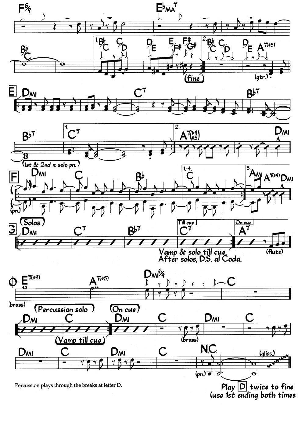 Criss Cross（爵士钢琴曲）钢琴曲谱（图2）