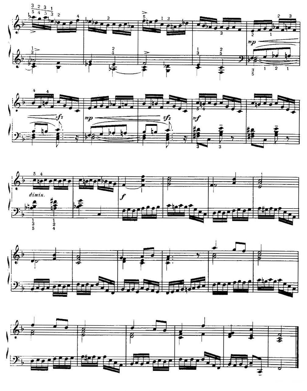 20 Petites Etudes, Op.91（20首小型练习曲）（4）钢琴曲谱（图2）