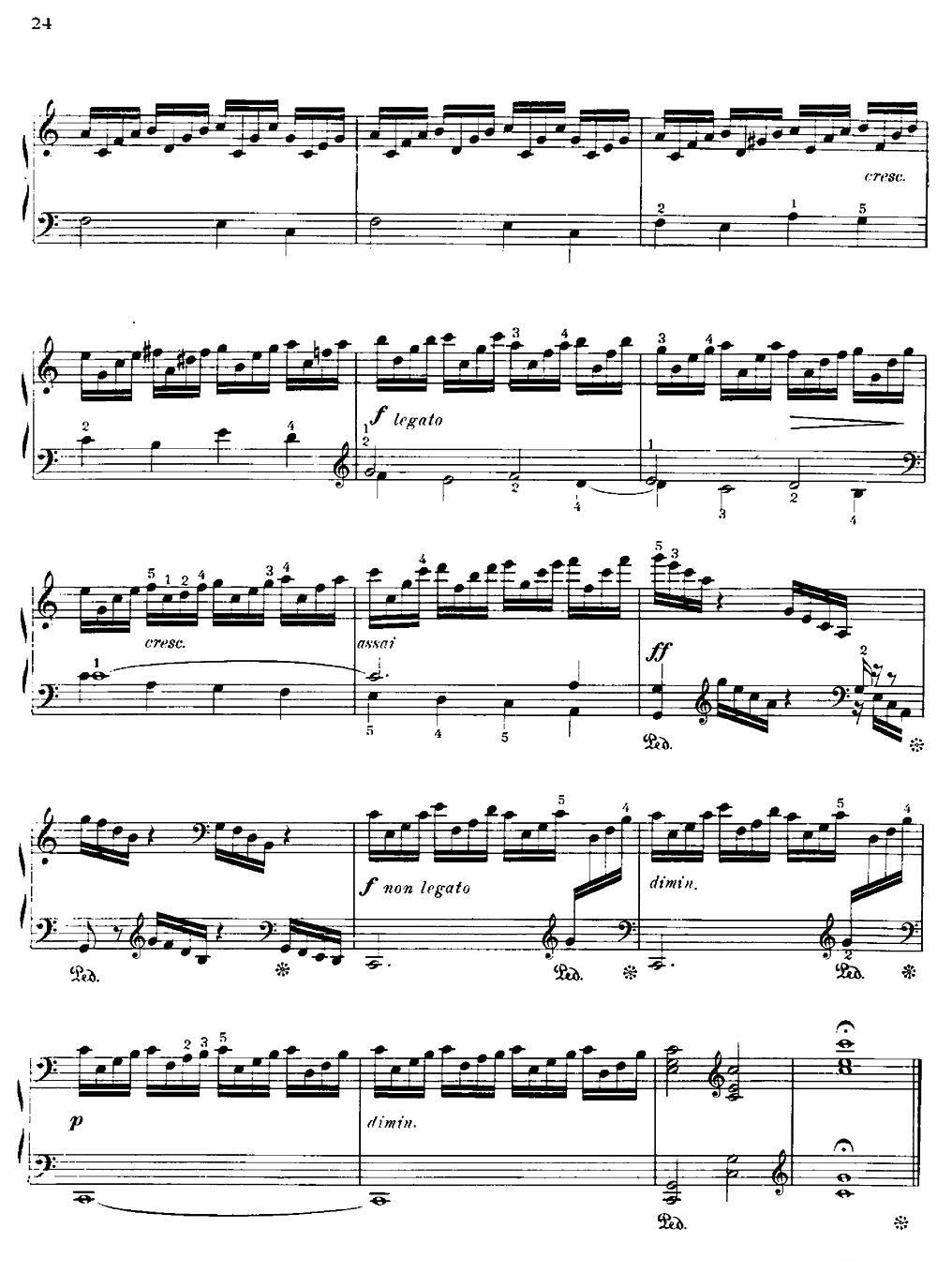 20 Petites Etudes, Op.91（20首小型练习曲）（11）钢琴曲谱（图3）