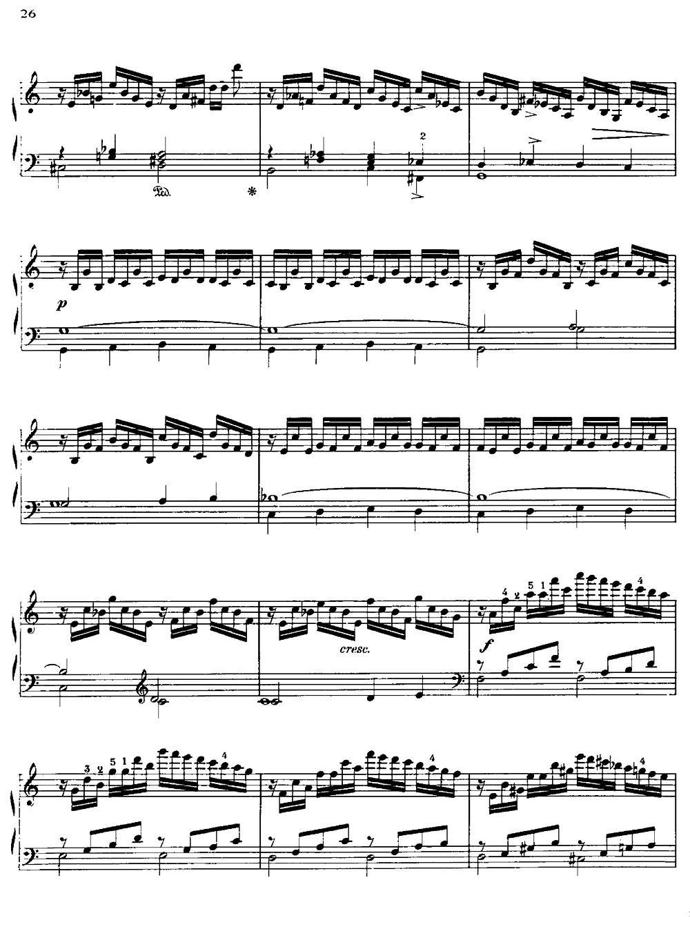 20 Petites Etudes, Op.91（20首小型练习曲）（12）钢琴曲谱（图2）