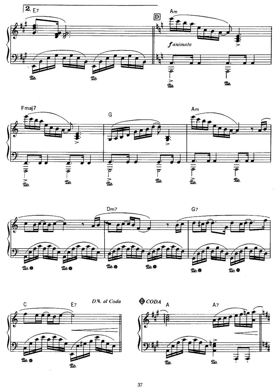 Concerto Des Etoiles（星空协奏曲）钢琴曲谱（图4）