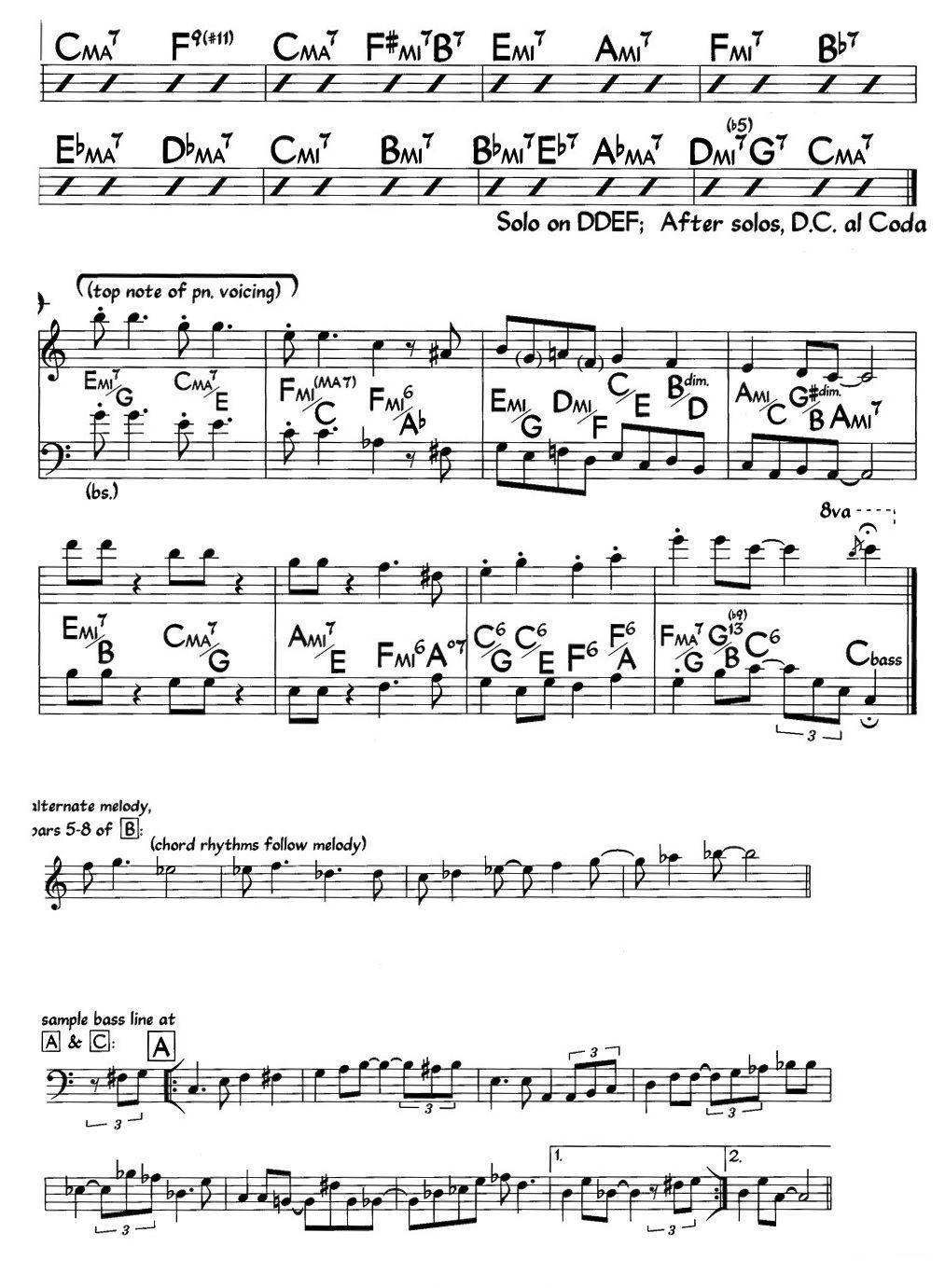 The Duke（公爵）（爵士钢琴曲）钢琴曲谱（图2）