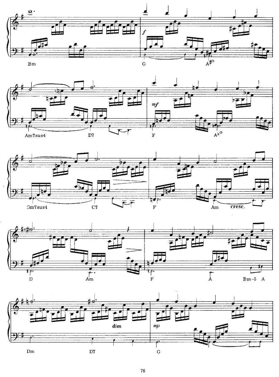 Le Cygne钢琴曲谱（图2）