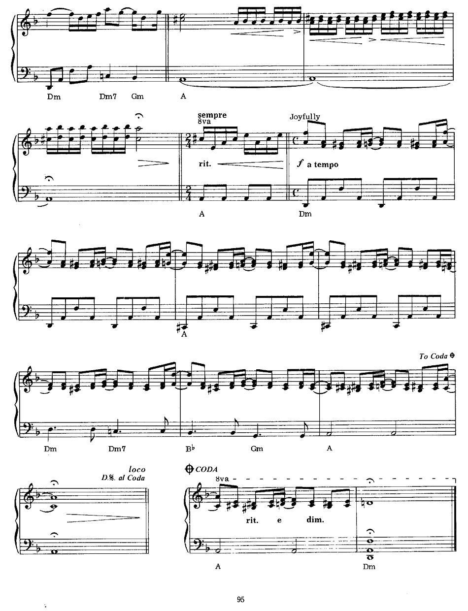La Fiancee Imaginaire（想象中的未婚妻）钢琴曲谱（图2）