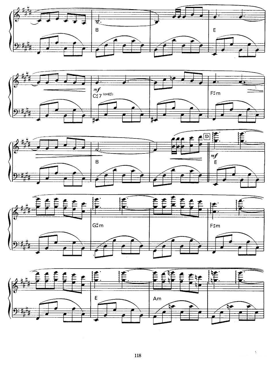 Murmures（梦中的鸟）钢琴曲谱（图3）