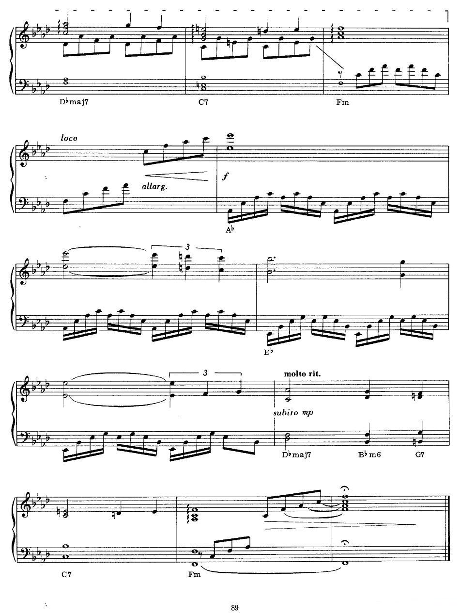 Greensleeves（绿袖子）钢琴曲谱（图4）