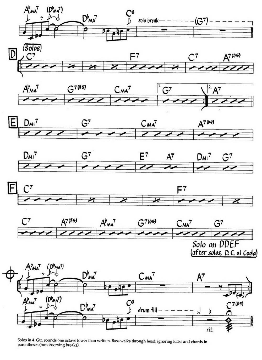 Unit Seven（爵士钢琴曲）钢琴曲谱（图2）