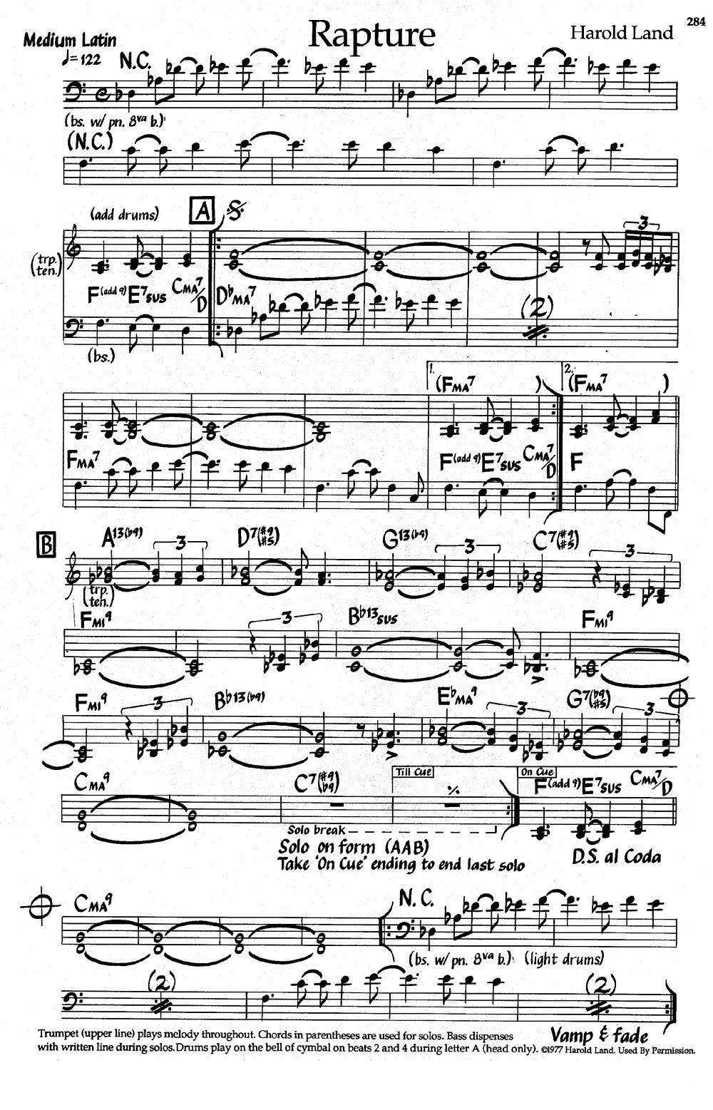 Rapture（爵士钢琴曲）钢琴曲谱（图1）