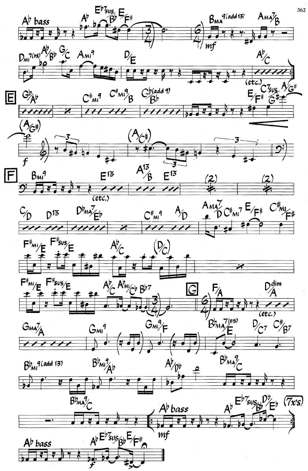 The Three Marias（爵士钢琴曲）钢琴曲谱（图4）