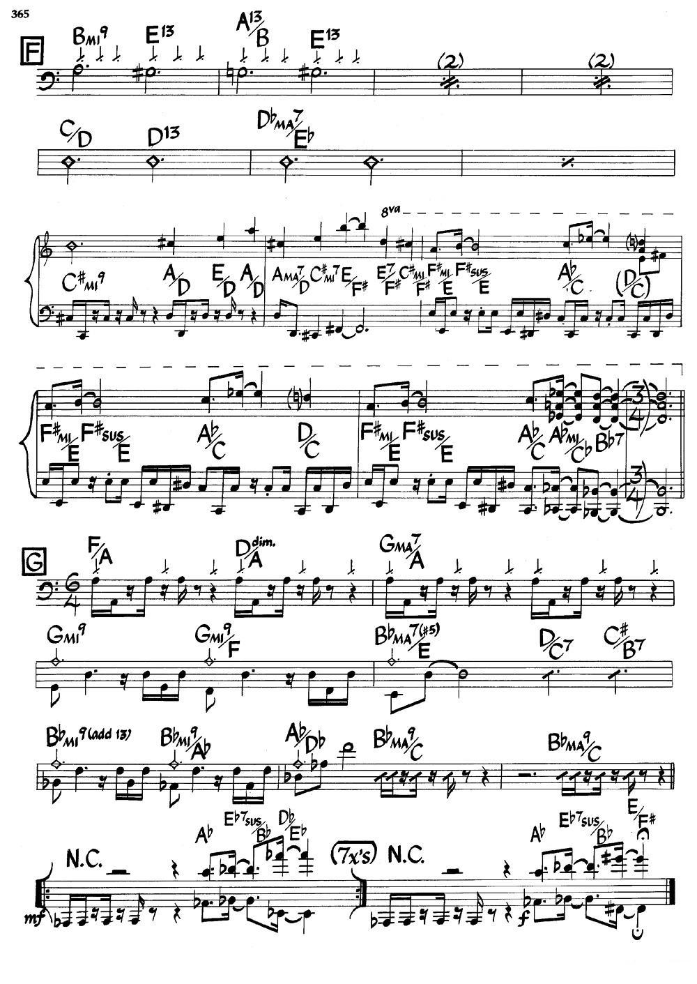 The Three Marias（爵士钢琴曲）钢琴曲谱（图7）