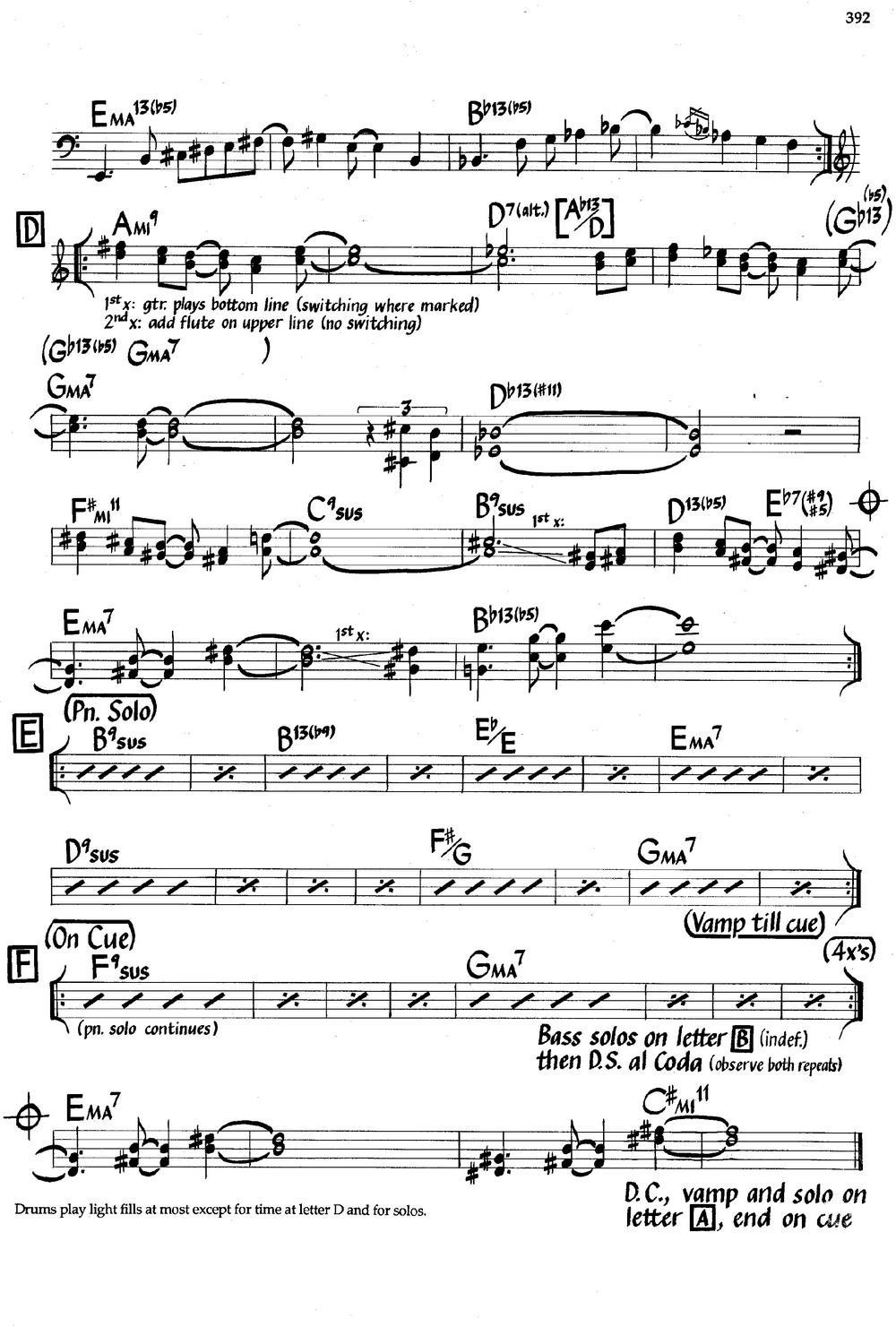 WaterWings（爵士钢琴曲）钢琴曲谱（图2）