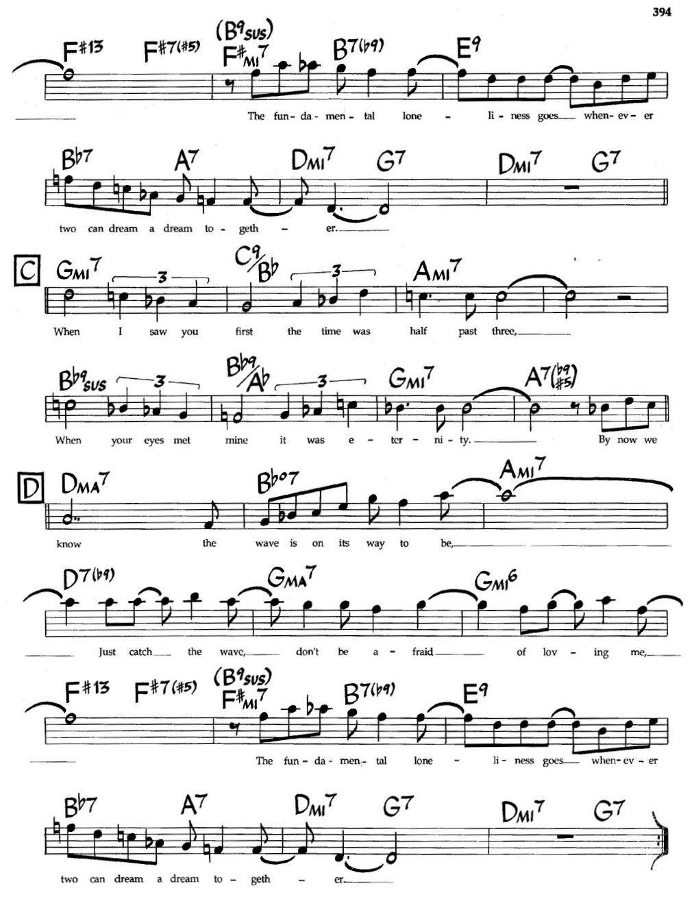 Wave（爵士钢琴曲）钢琴曲谱（图2）