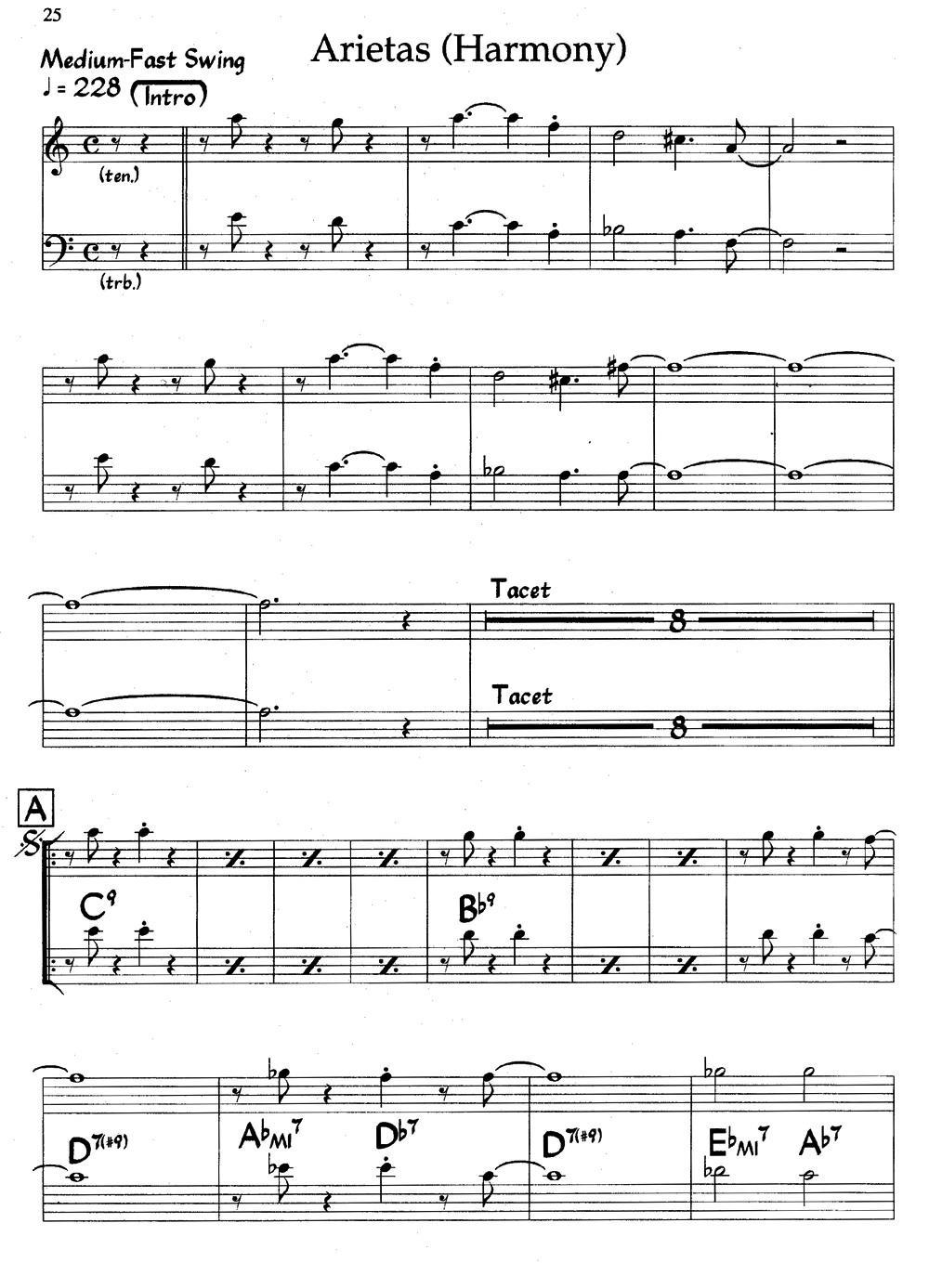 Arietas（爵士钢琴曲）钢琴曲谱（图2）