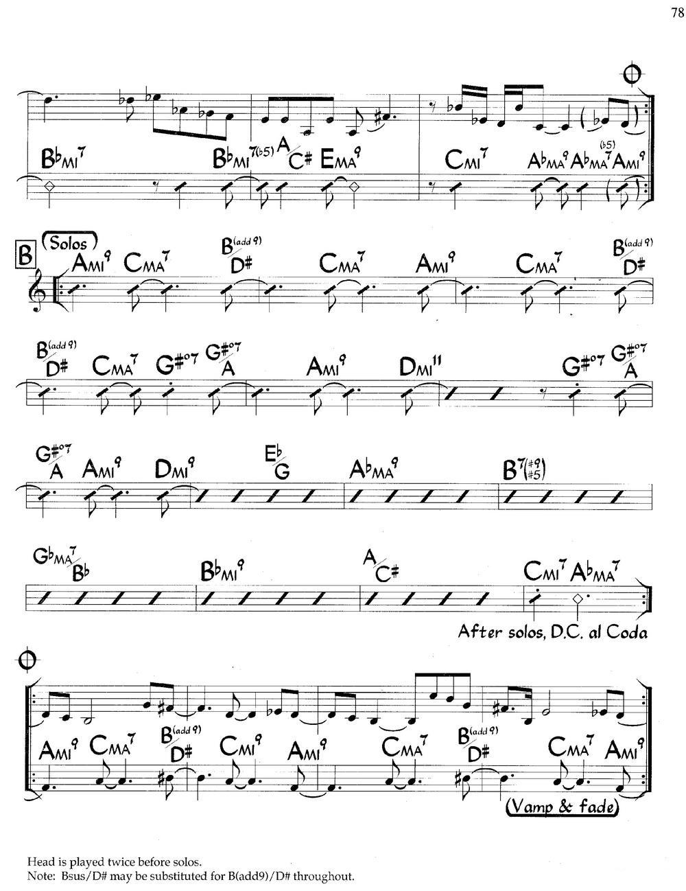 Chairs and Children（爵士钢琴曲）钢琴曲谱（图2）