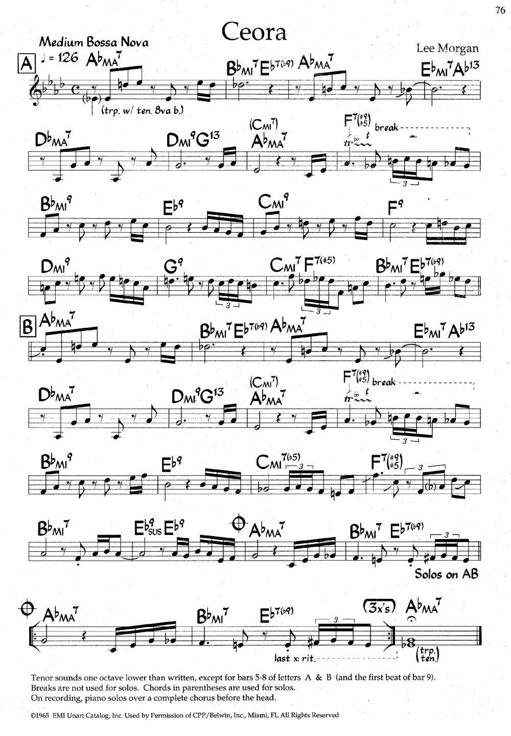 Ceora（爵士钢琴曲）钢琴曲谱（图1）