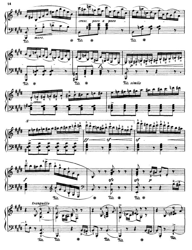 Rondo capriccioso钢琴曲谱（图9）