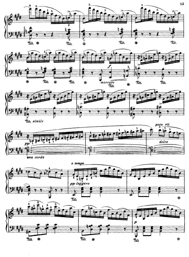Rondo capriccioso钢琴曲谱（图8）
