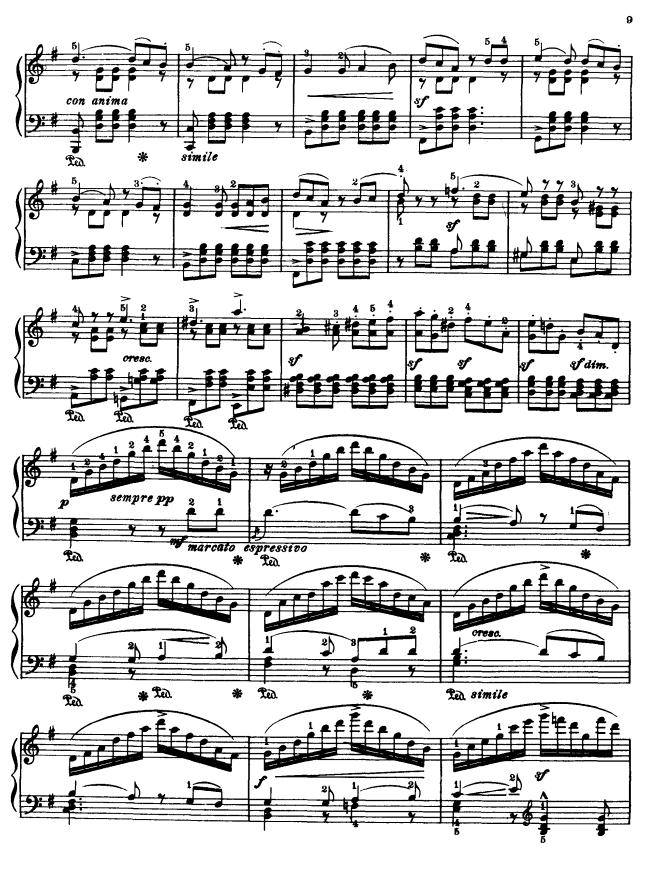Rondo capriccioso钢琴曲谱（图4）
