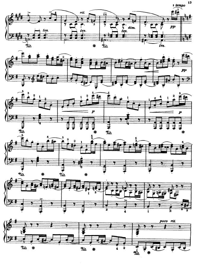 Rondo capriccioso钢琴曲谱（图10）