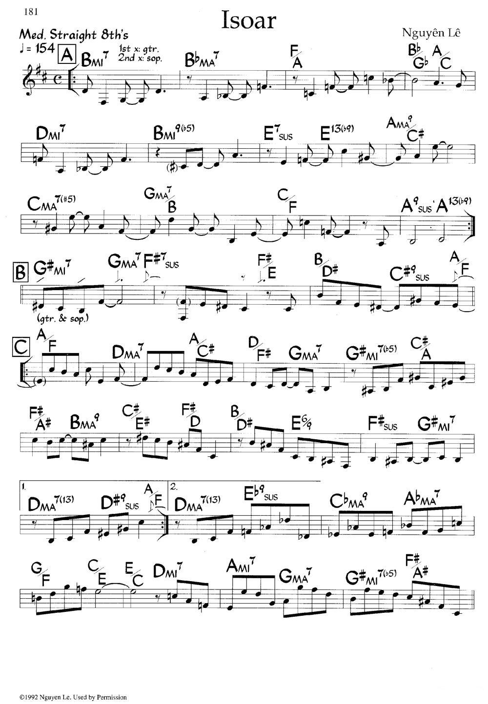 Isoar（爵士钢琴曲）钢琴曲谱（图1）