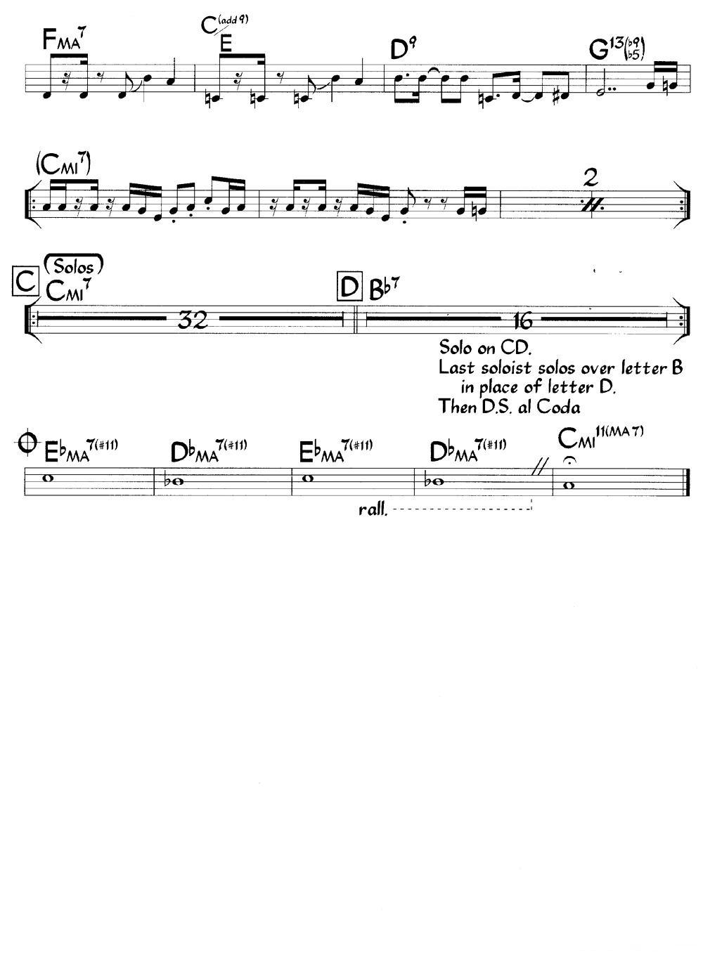 Last Nite（爵士钢琴曲）钢琴曲谱（图4）