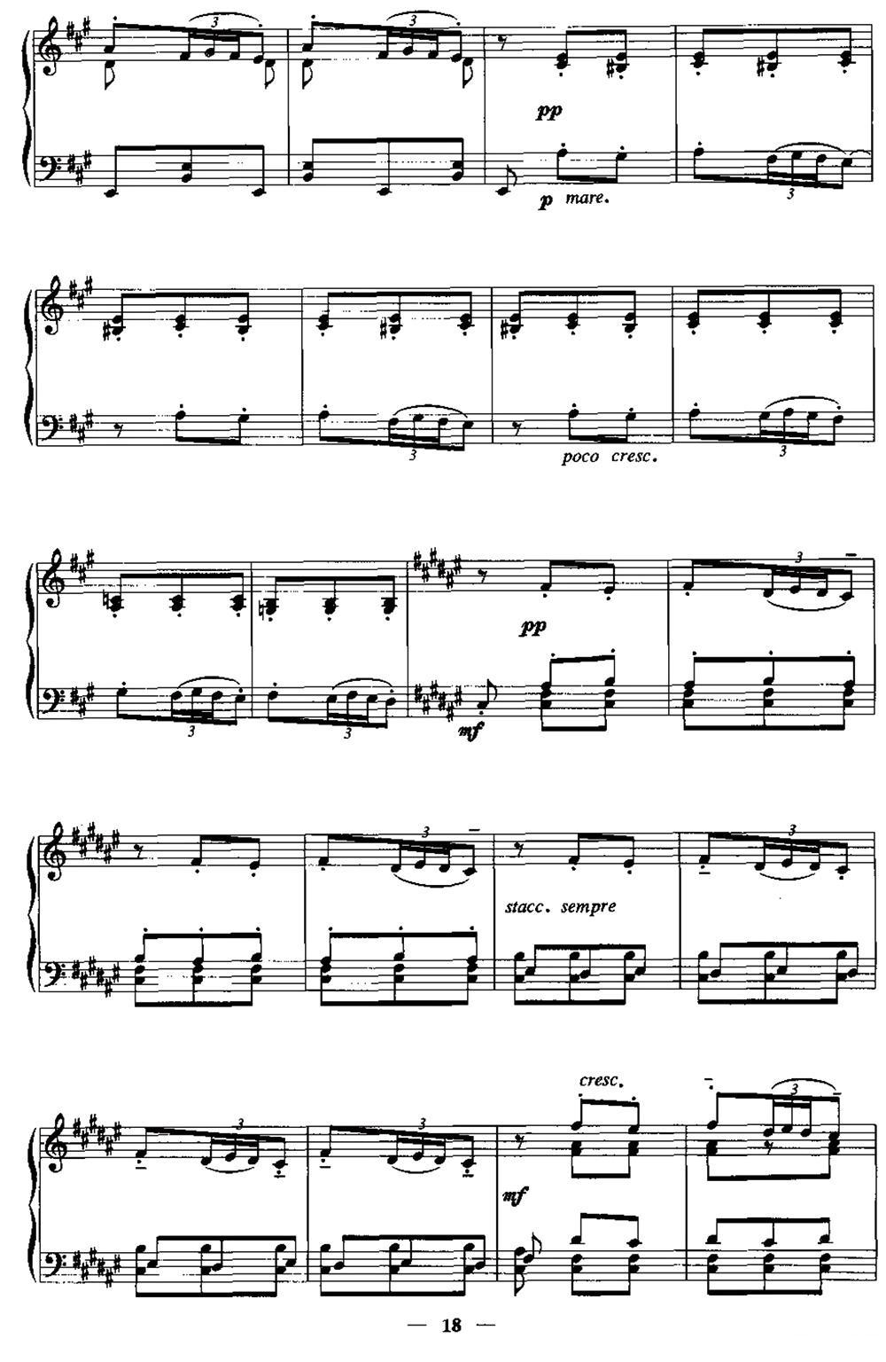 [西班牙]霍达（中外文对照、正谱）钢琴曲谱（图5）
