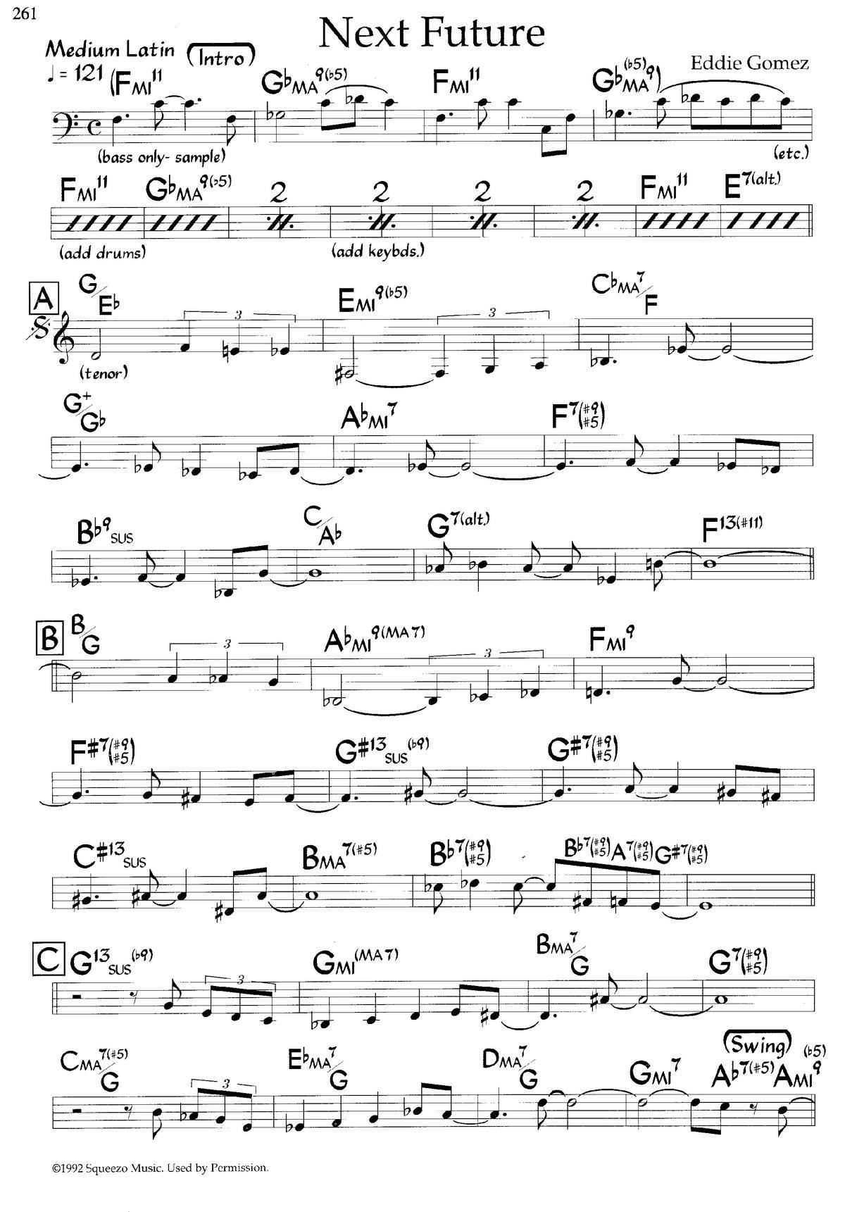 Next Future（爵士钢琴曲）钢琴曲谱（图1）