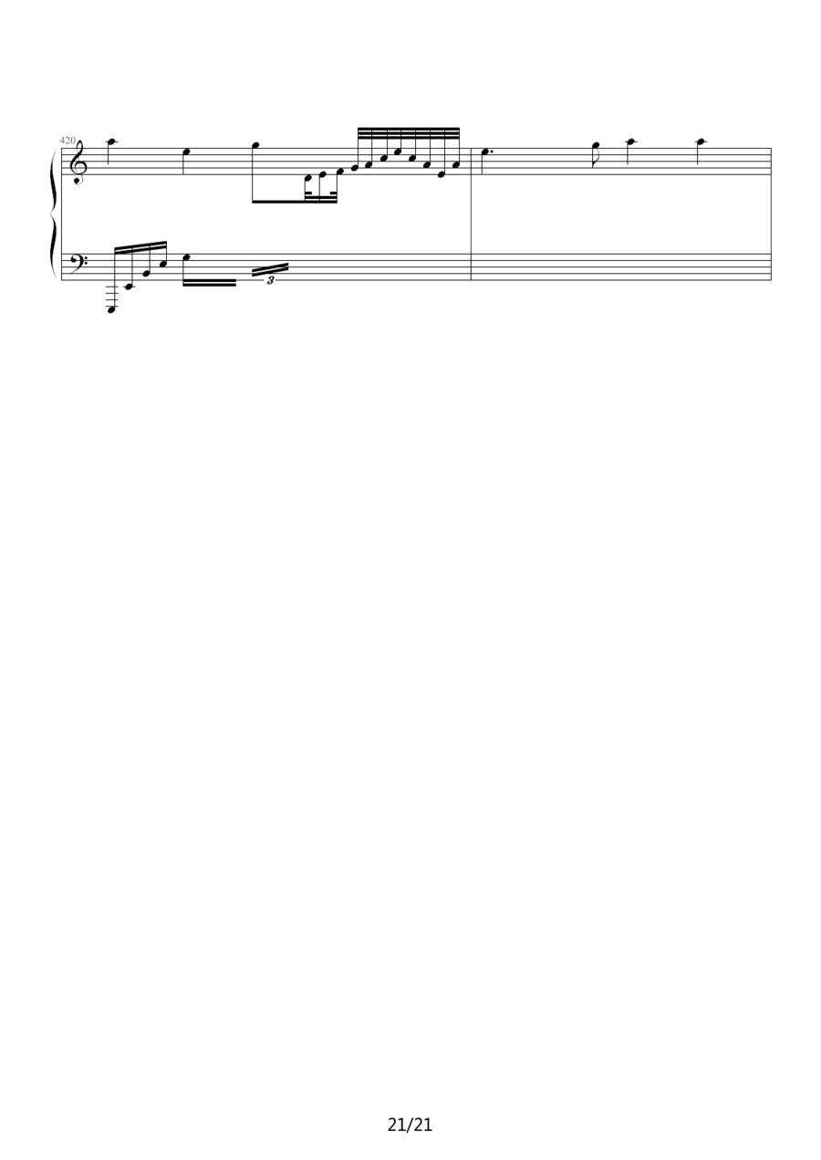 猪八戒主题变奏曲钢琴曲谱（图21）