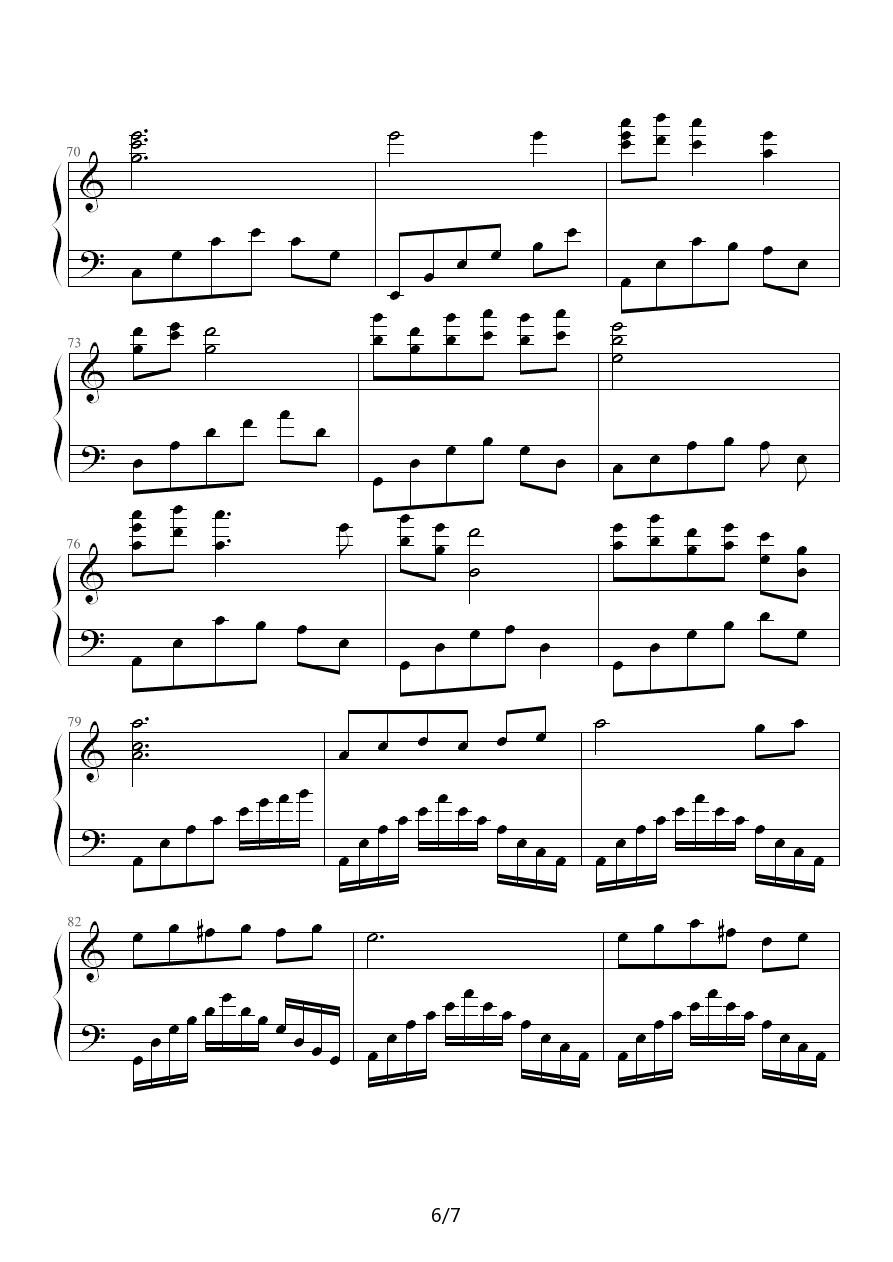 凤于九天·又见鸣王（《凤于九天》之又见鸣王）钢琴曲谱（图6）