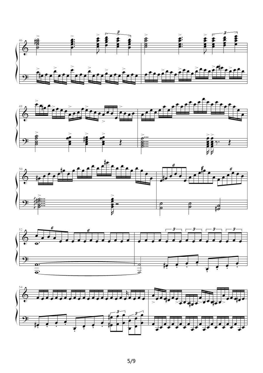 古德奈特钢琴曲谱（图5）