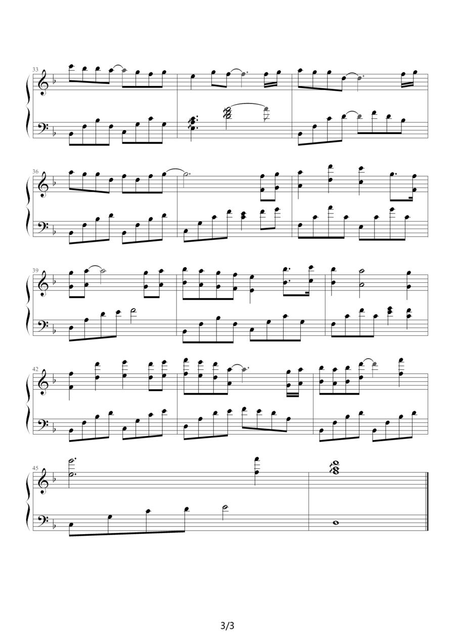 电视剧《仁医》主题曲（S7完整版）钢琴曲谱（图3）