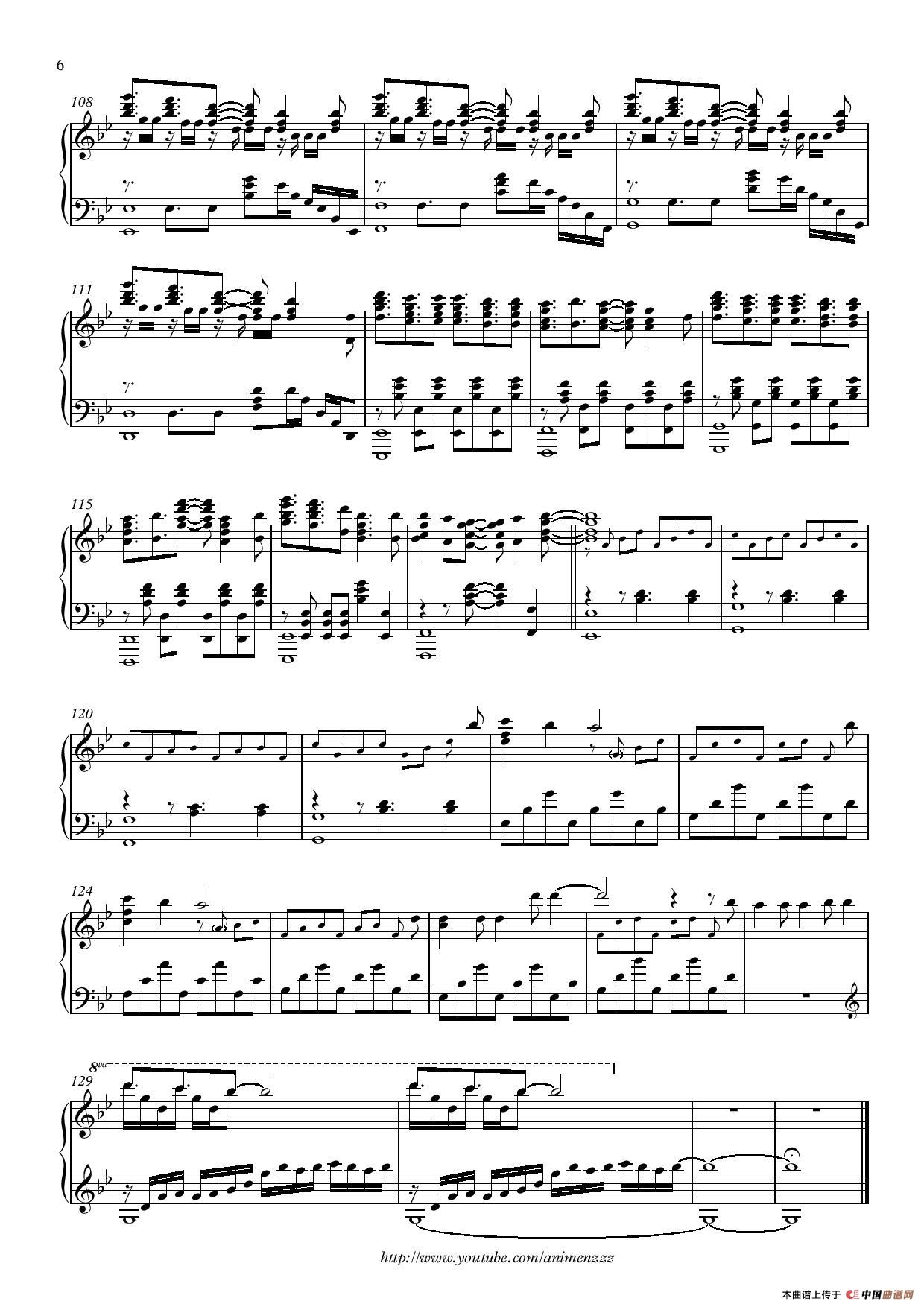 Unravel钢琴曲谱（图6）