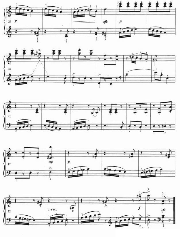 诙谐钢琴曲谱（图2）