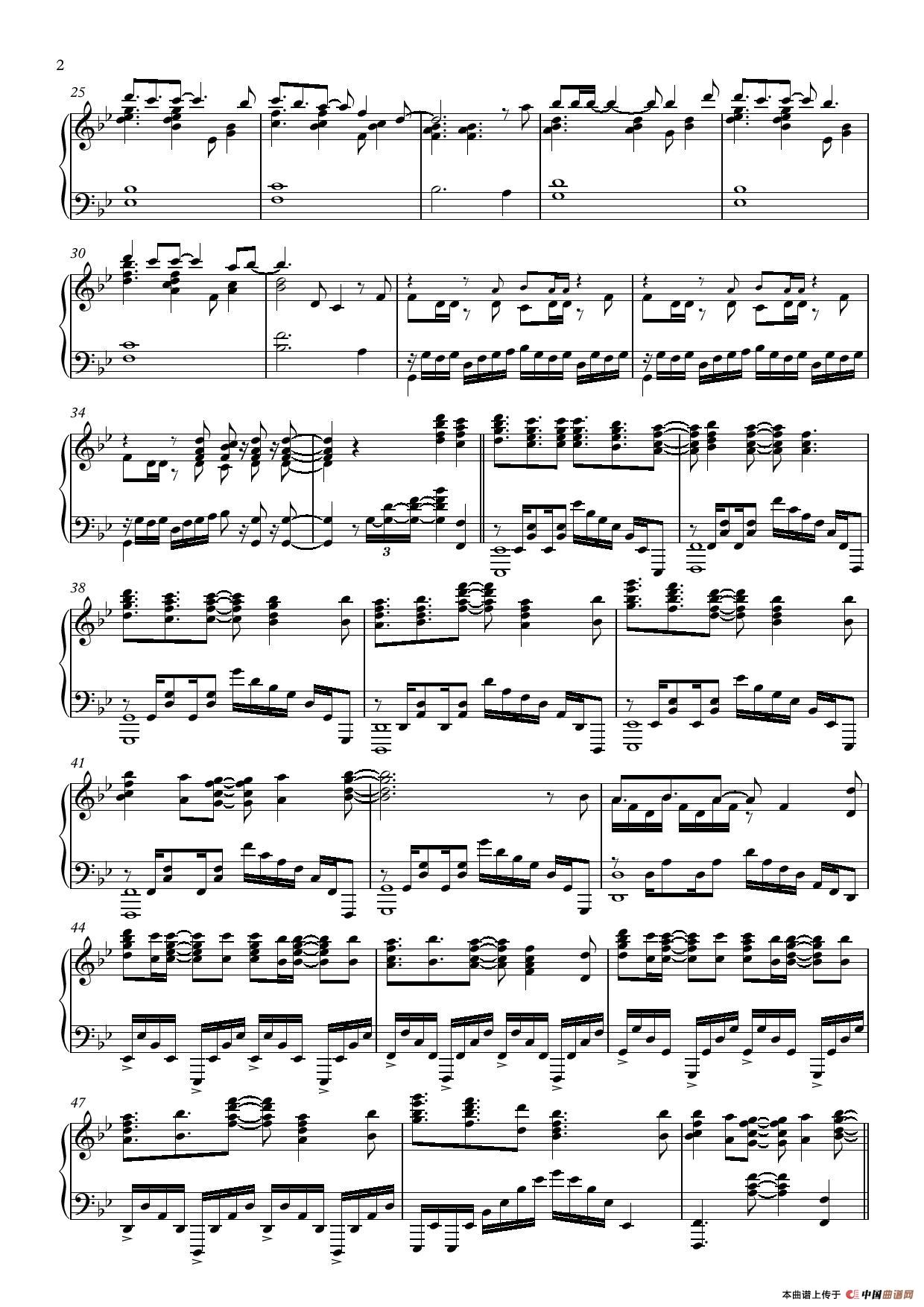 Unravel钢琴曲谱（图2）