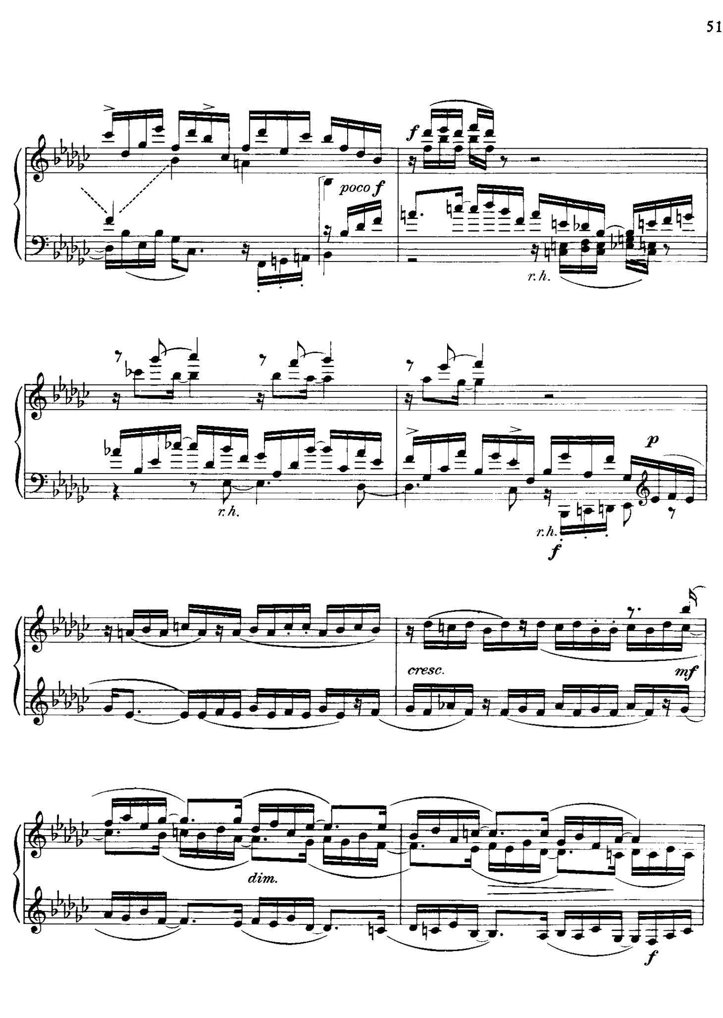降e小调钢琴奏鸣曲 Op.26 v.4钢琴曲谱（图2）