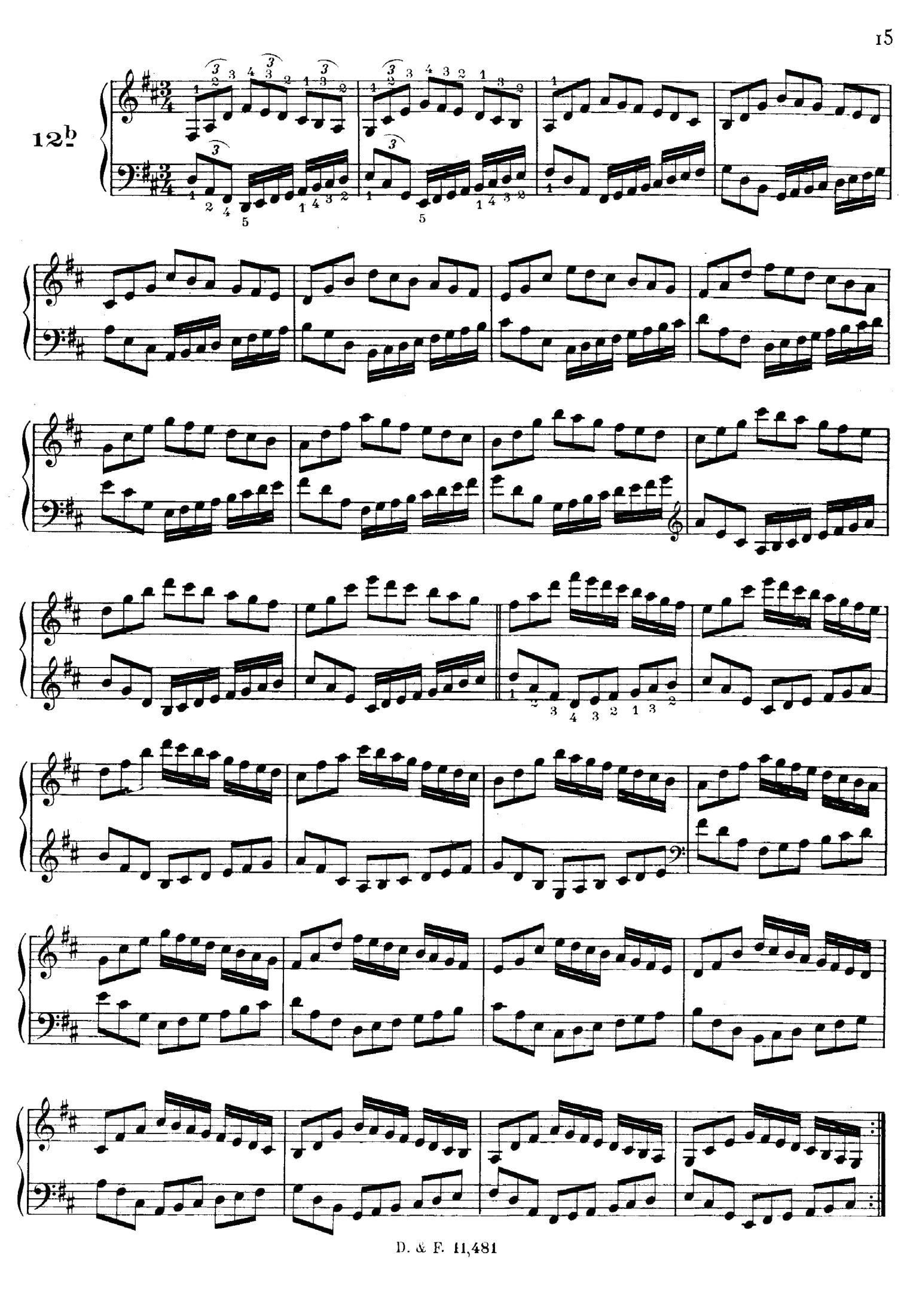 51 Exercises, WoO 6（51首钢琴练习 8—12）钢琴曲谱（图7）